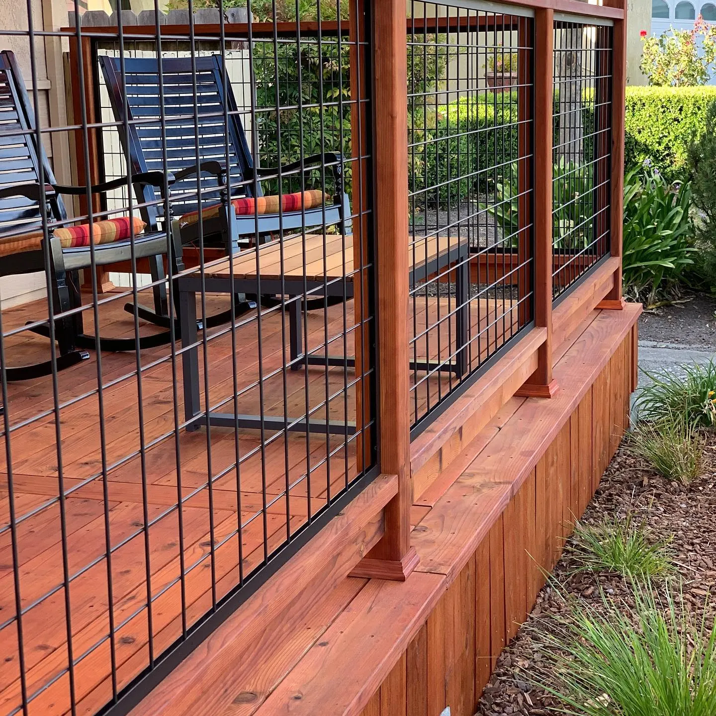 Redwood Deck project in Petaluma by Soulié Construction — photo 3