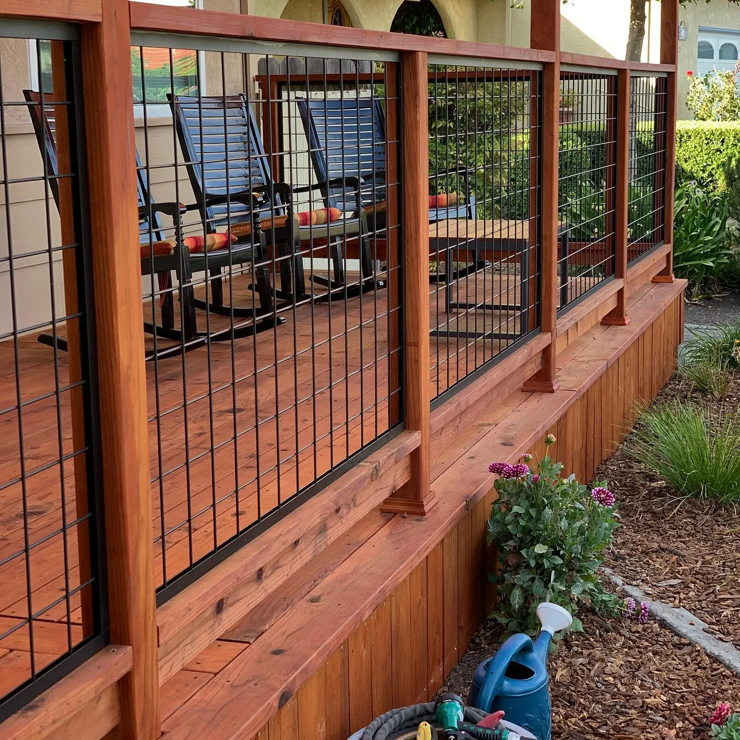 Redwood Deck project in Petaluma by Soulié Construction — photo 4
