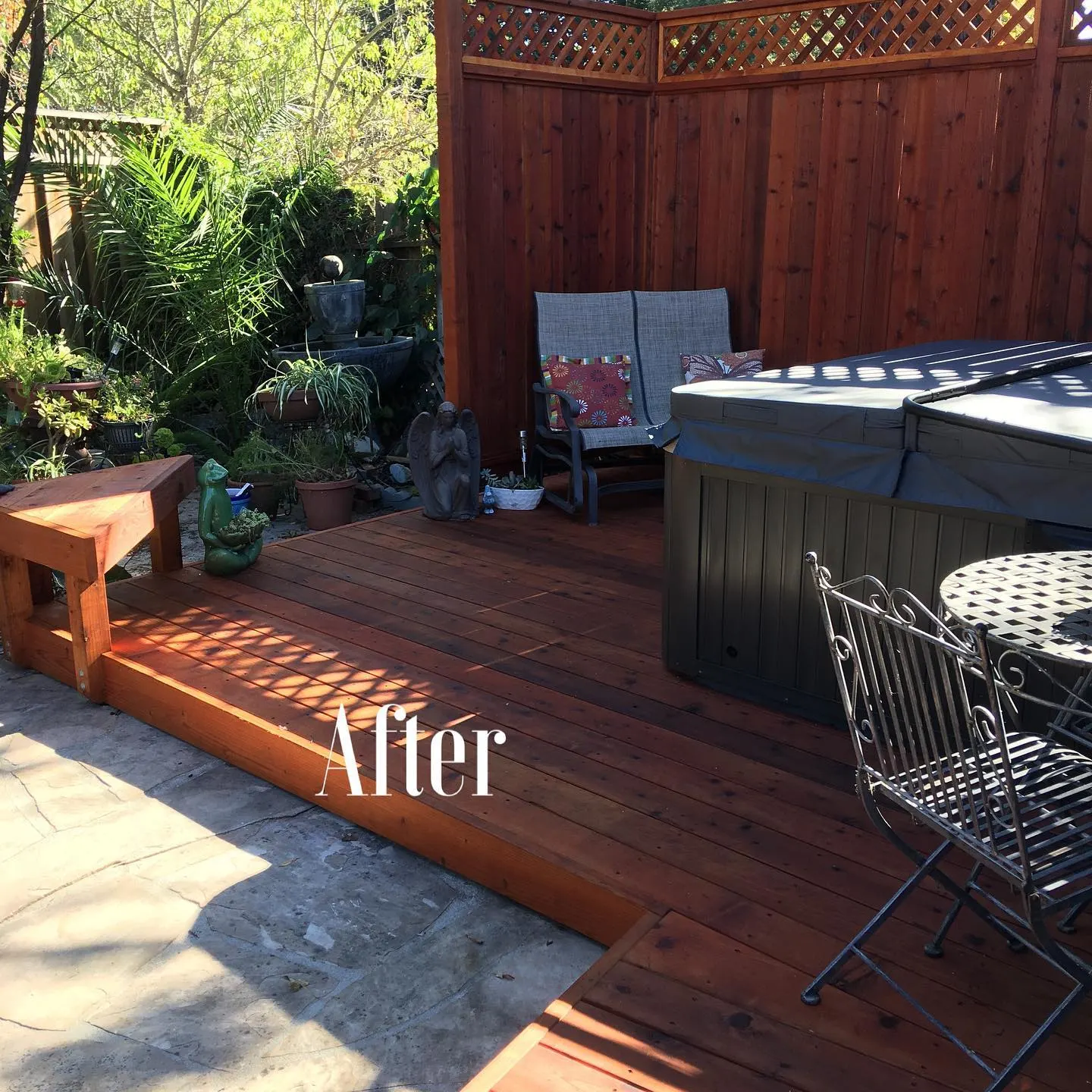 Redwood Deck project in Petaluma by Soulié Construction — photo 2