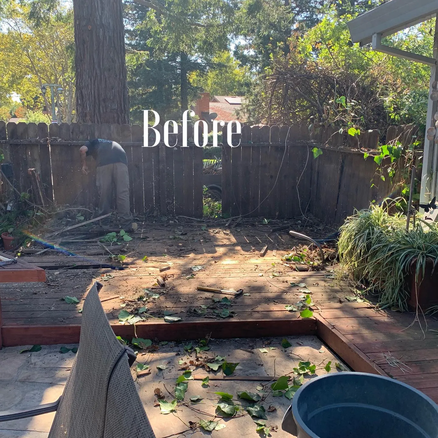 Redwood Deck project in Petaluma by Soulié Construction — photo 6