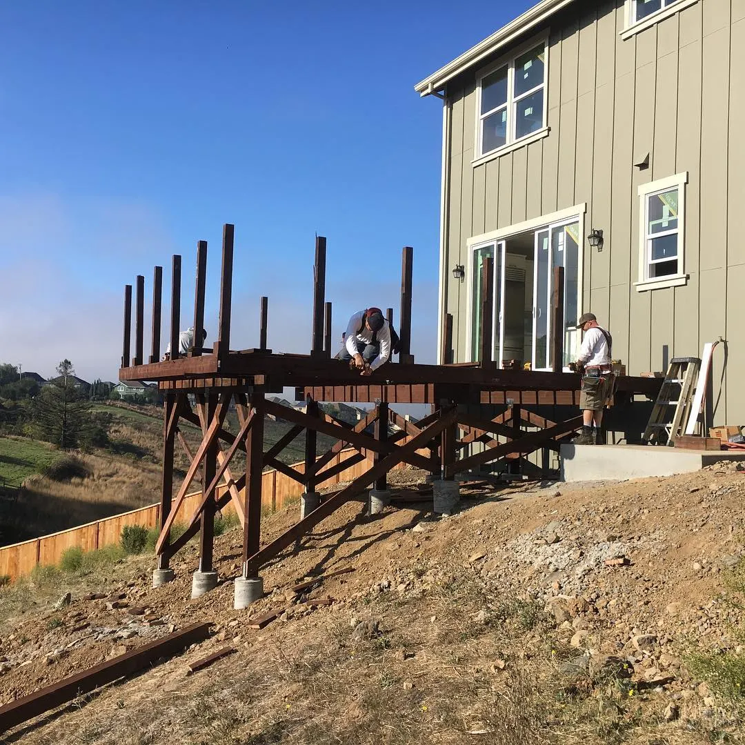 Composite Deck project in Santa Rosa by Soulié Construction — photo 9