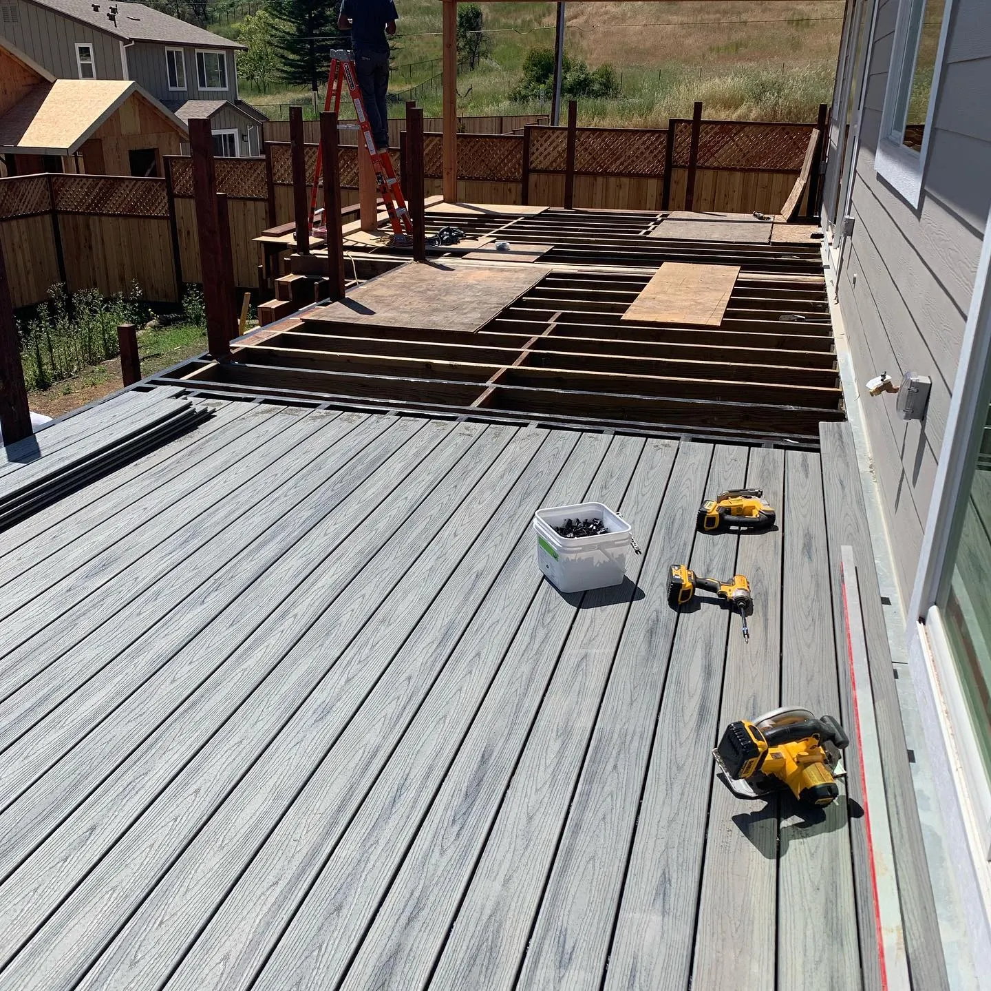 Composite Deck project in Santa Rosa by Soulié Construction — photo 3