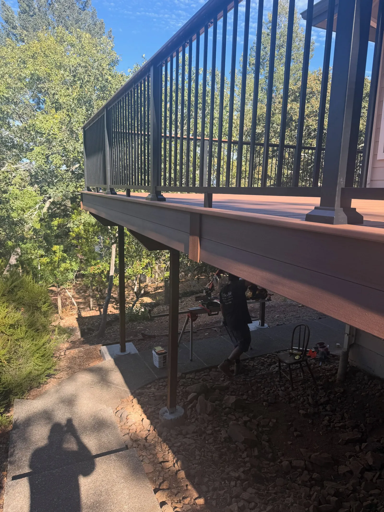 Composite Deck project in Santa Rosa by Soulié Construction — photo 3