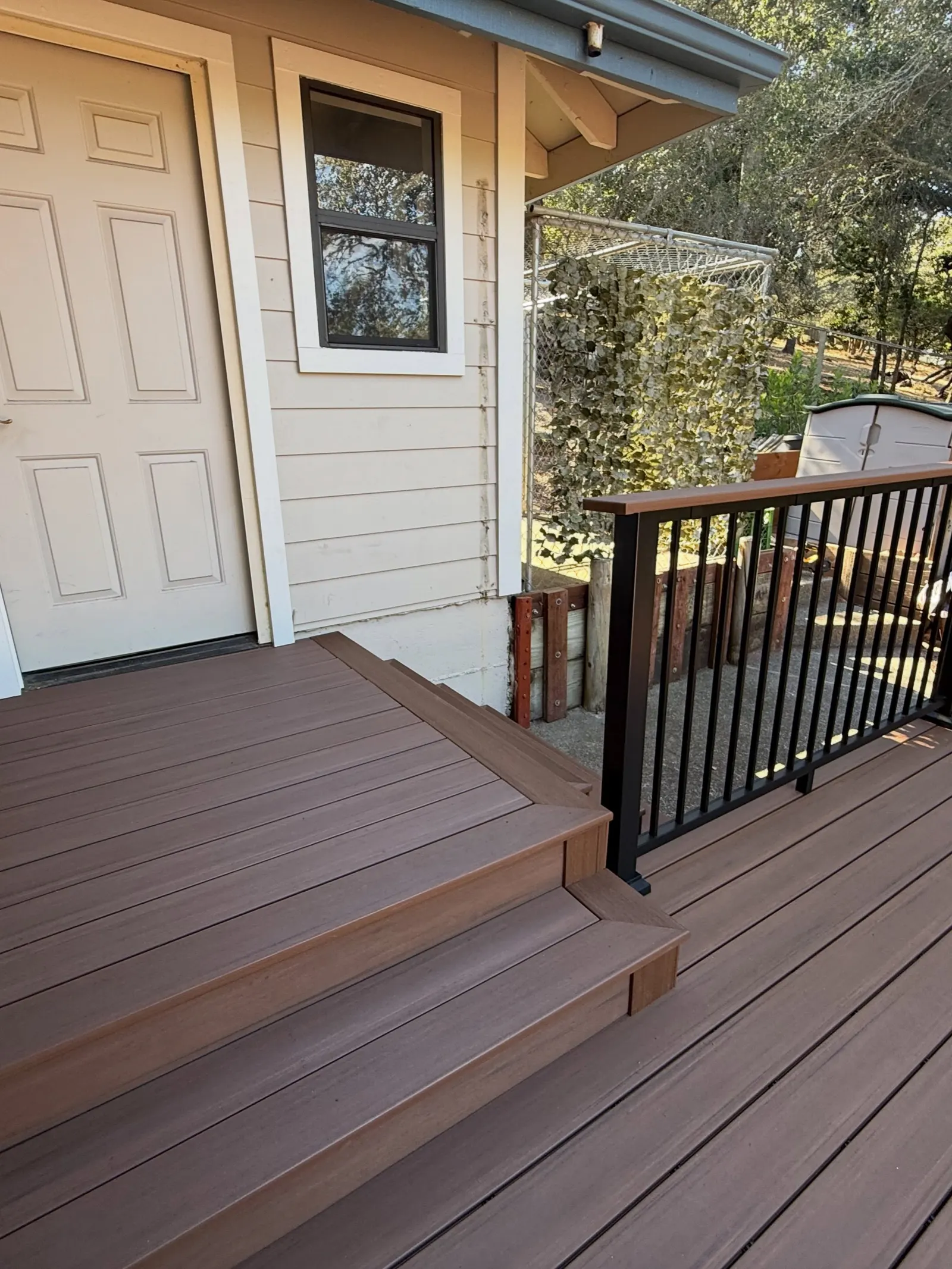 Composite Deck project in Santa Rosa by Soulié Construction — photo 6