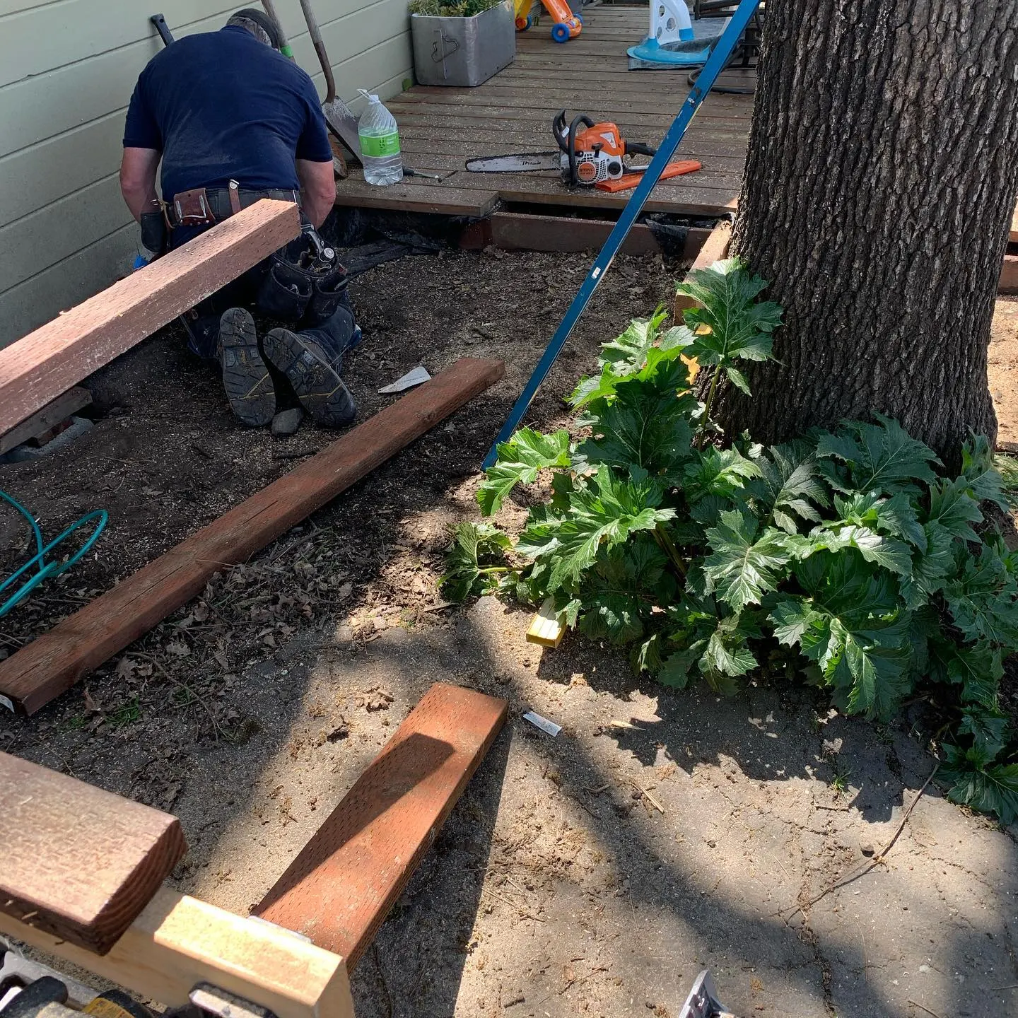 Deck project in Santa Rosa by Soulié Construction — photo 2