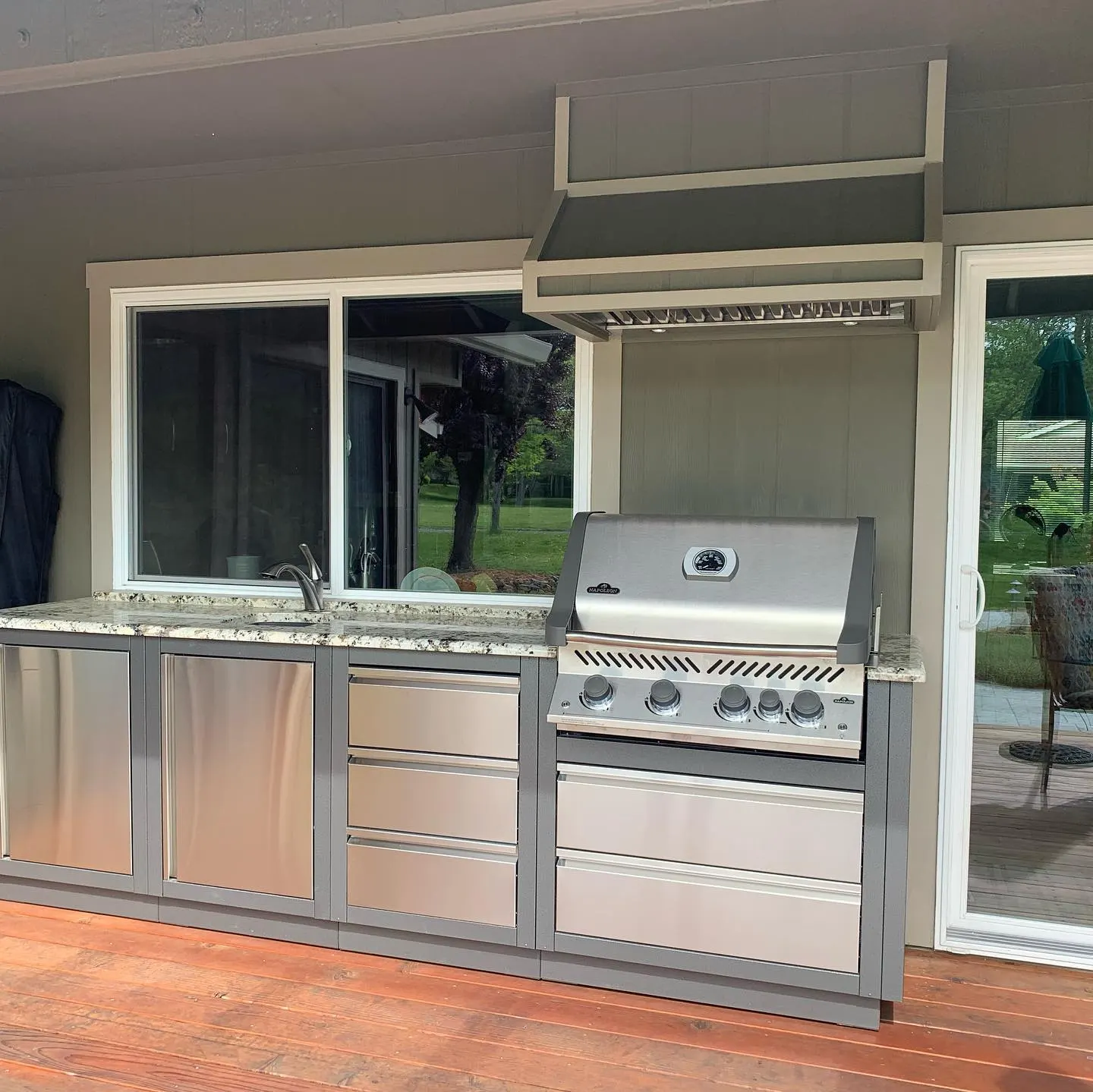 Outdoor Kitchen project in Santa Rosa by Soulié Construction — photo 2