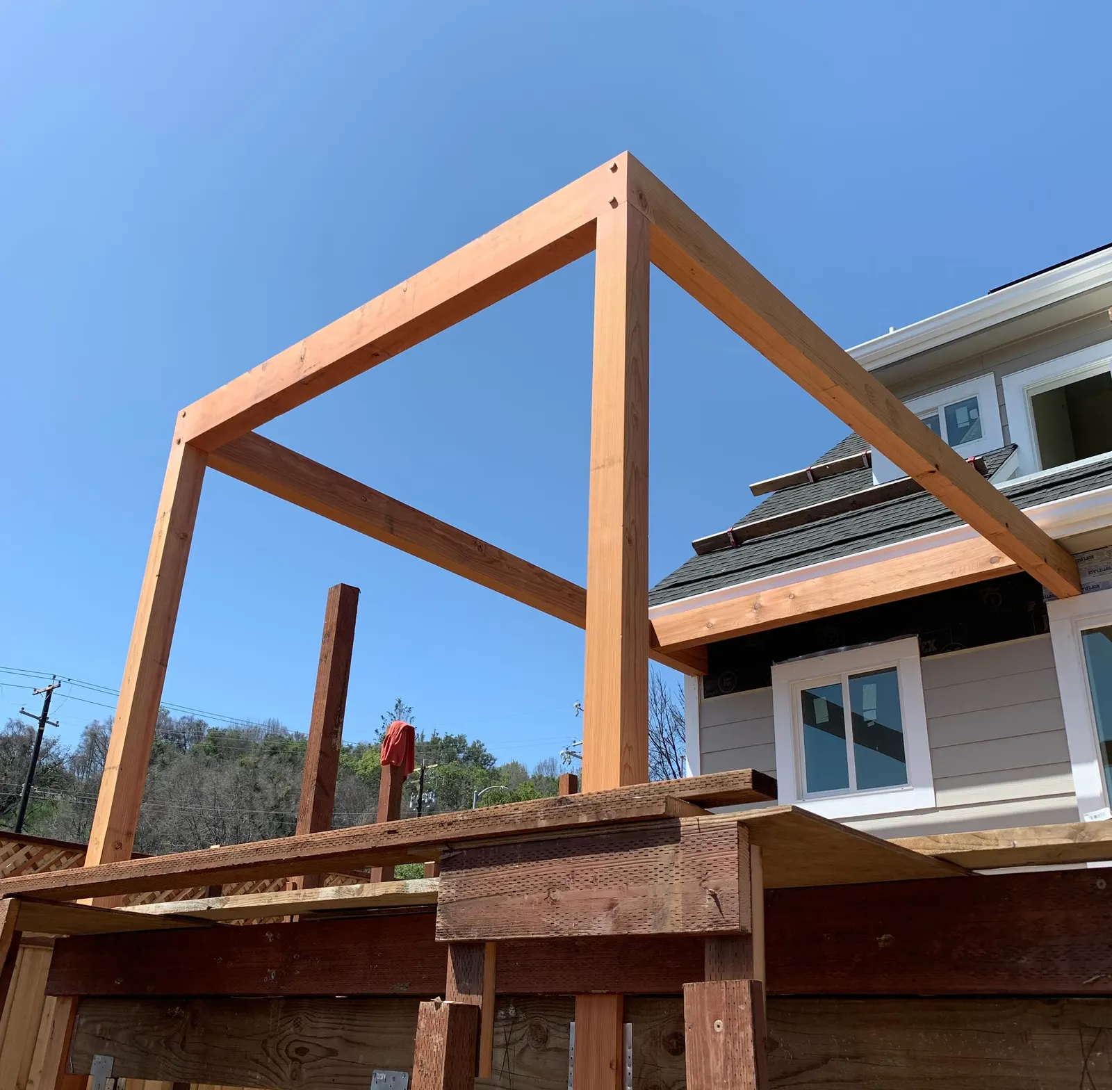 Pergola project in Santa Rosa by Soulié Construction — photo 3