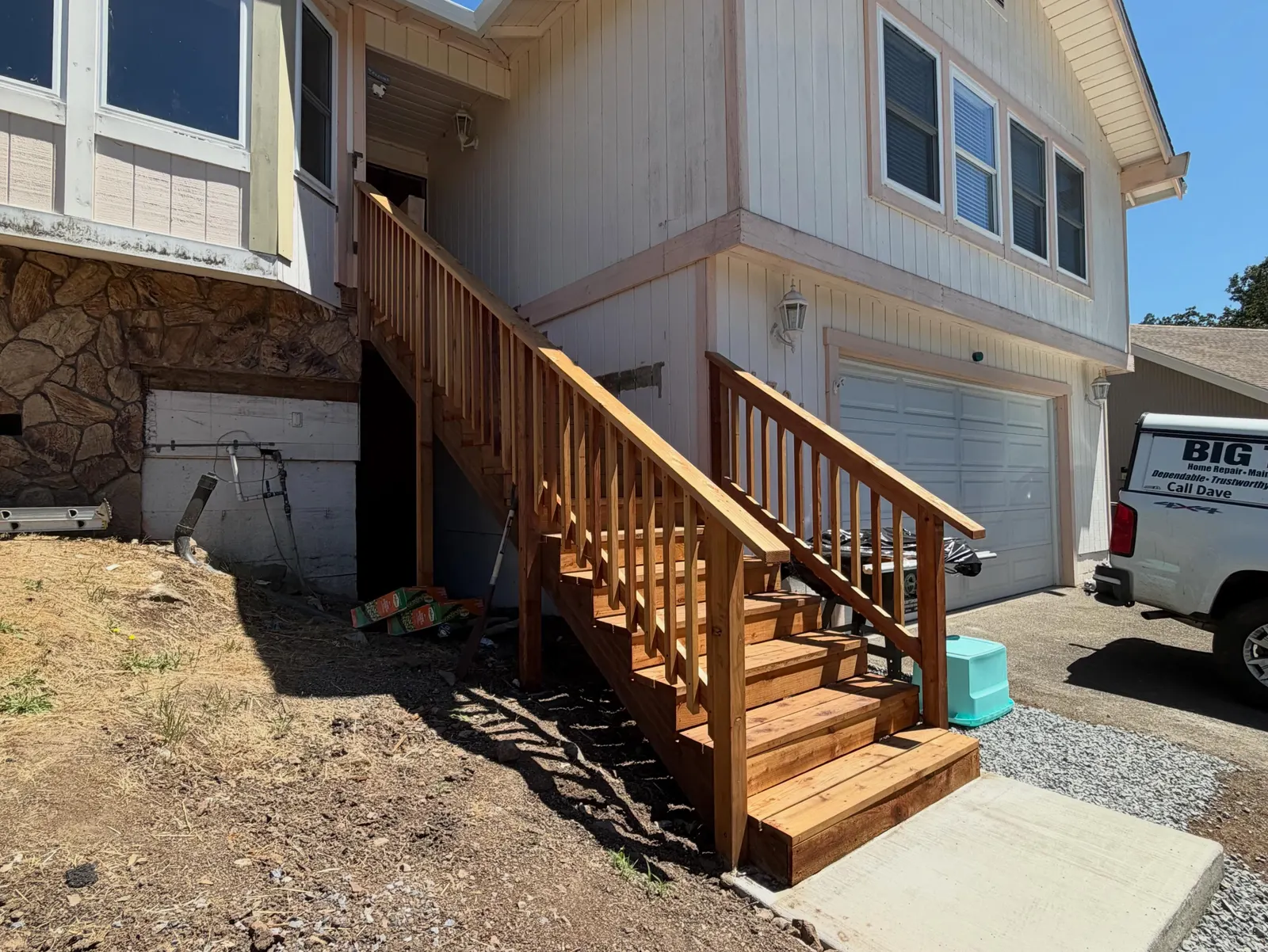 Stairs & Entry project in Santa Rosa by Soulié Construction — photo 6
