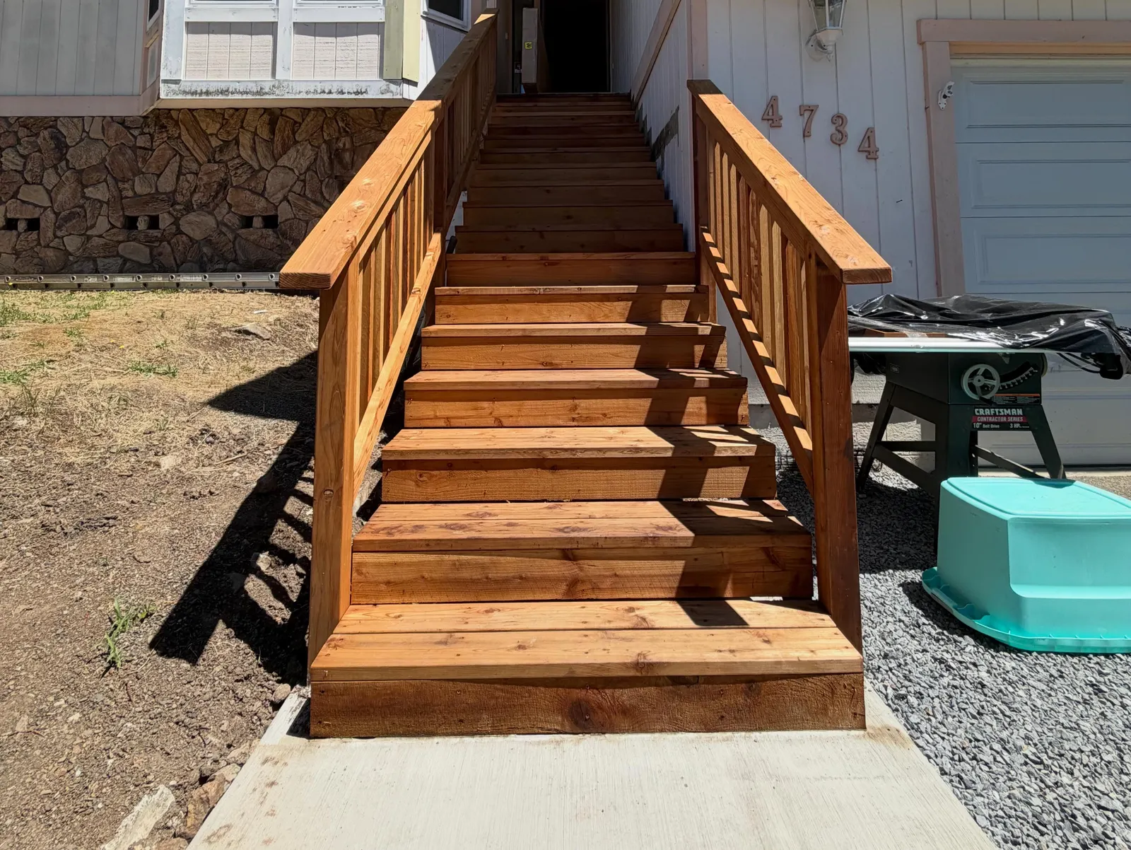 Stairs & Entry project in Santa Rosa by Soulié Construction — photo 7