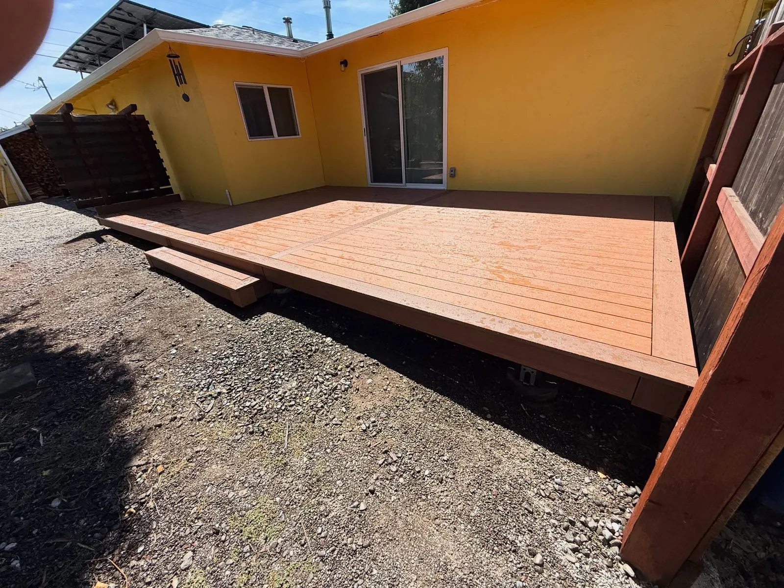 Composite Deck project in Sonoma County by Soulié Construction — photo 3