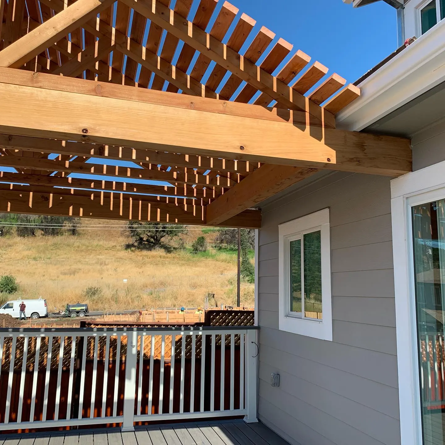 Pergola project in Sonoma by Soulié Construction — photo 2