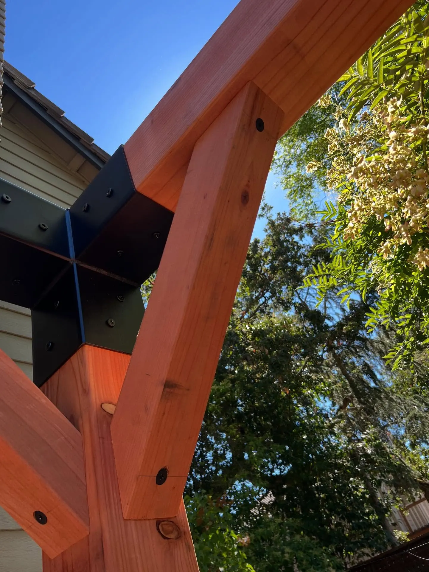 Pergola project in Sonoma by Soulié Construction — photo 2